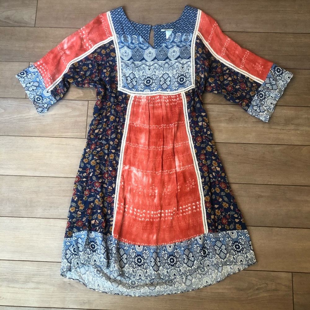 Sundance Small Boho Kimono Sleeve Dress